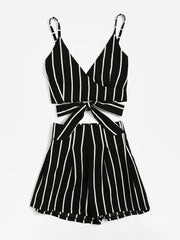 Black linen Camiset