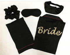 HEAVY BLACK BRIDAL SET