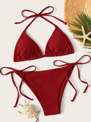 Bikini Maroon