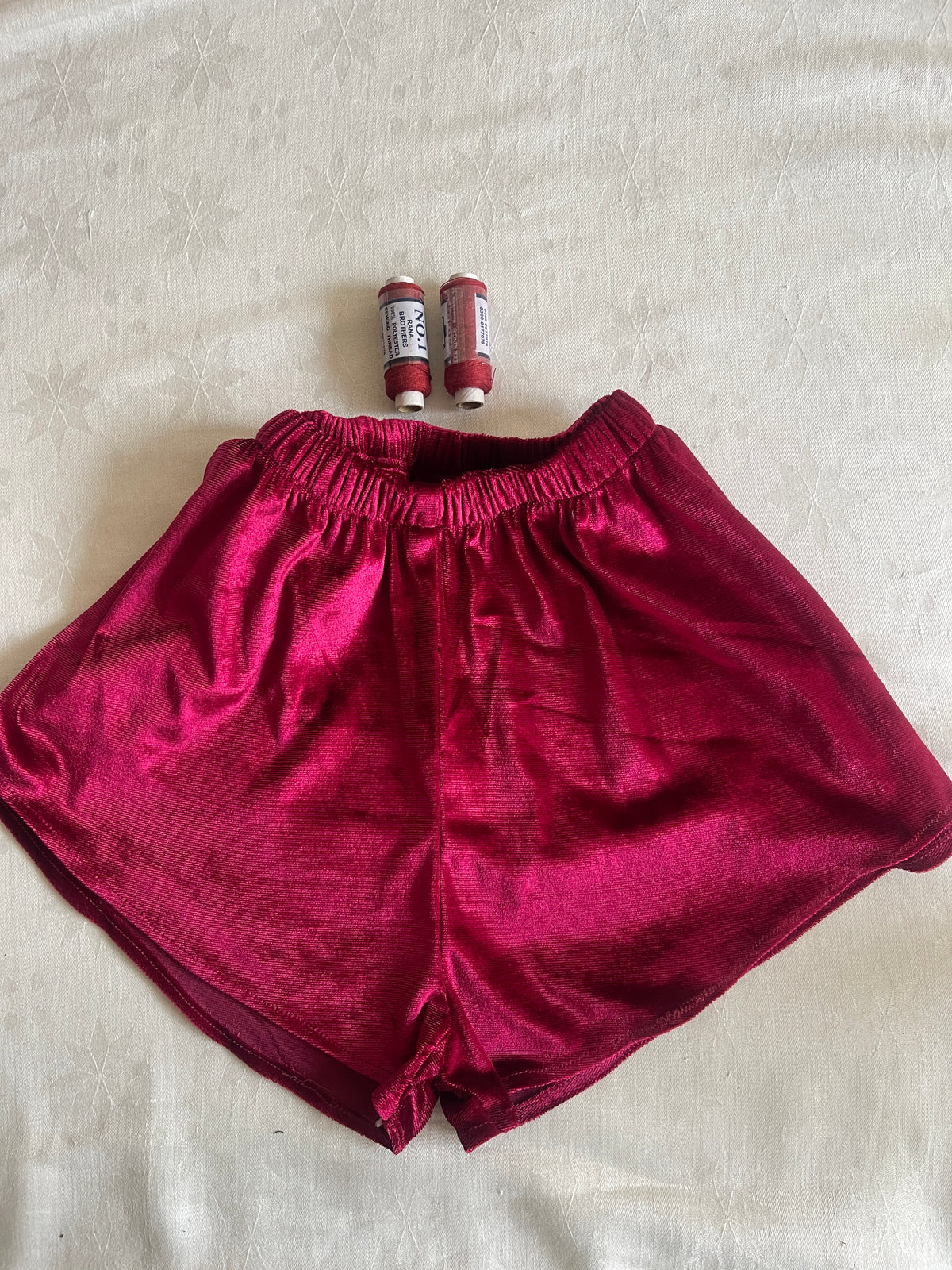 Shorts velvet