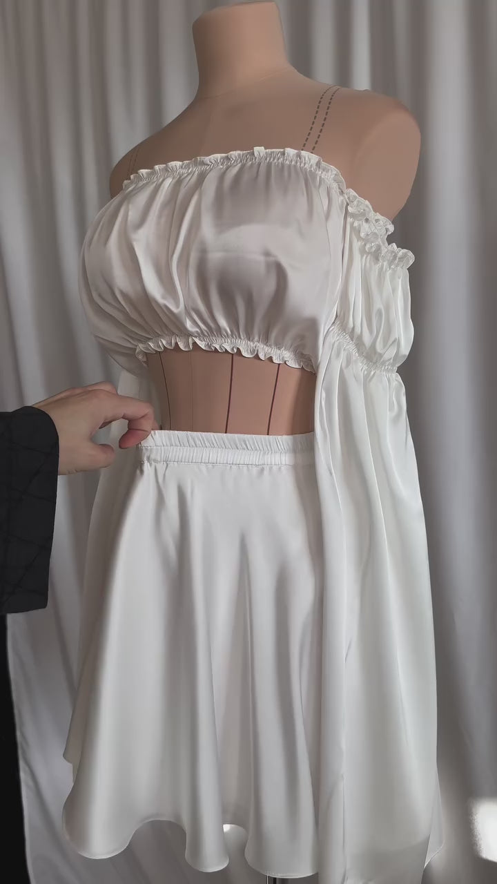 Sleeves cami trouser