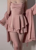 Pink umbrella cami,gown