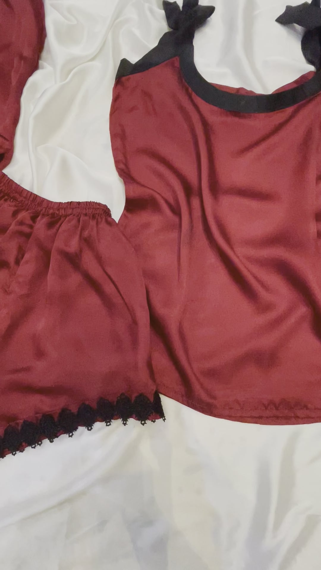 Silk with lace
