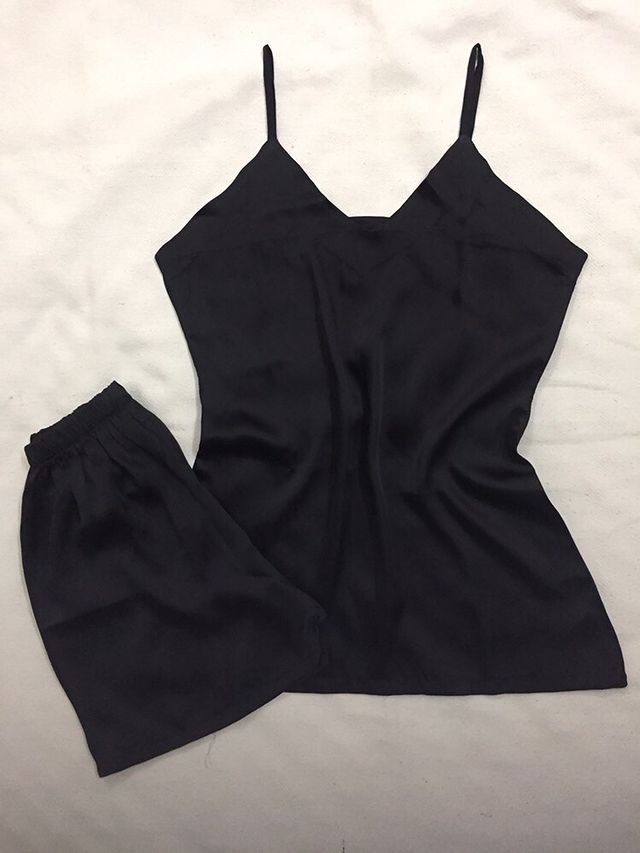 Black Silk Cami