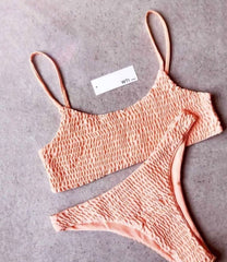Pink bikini