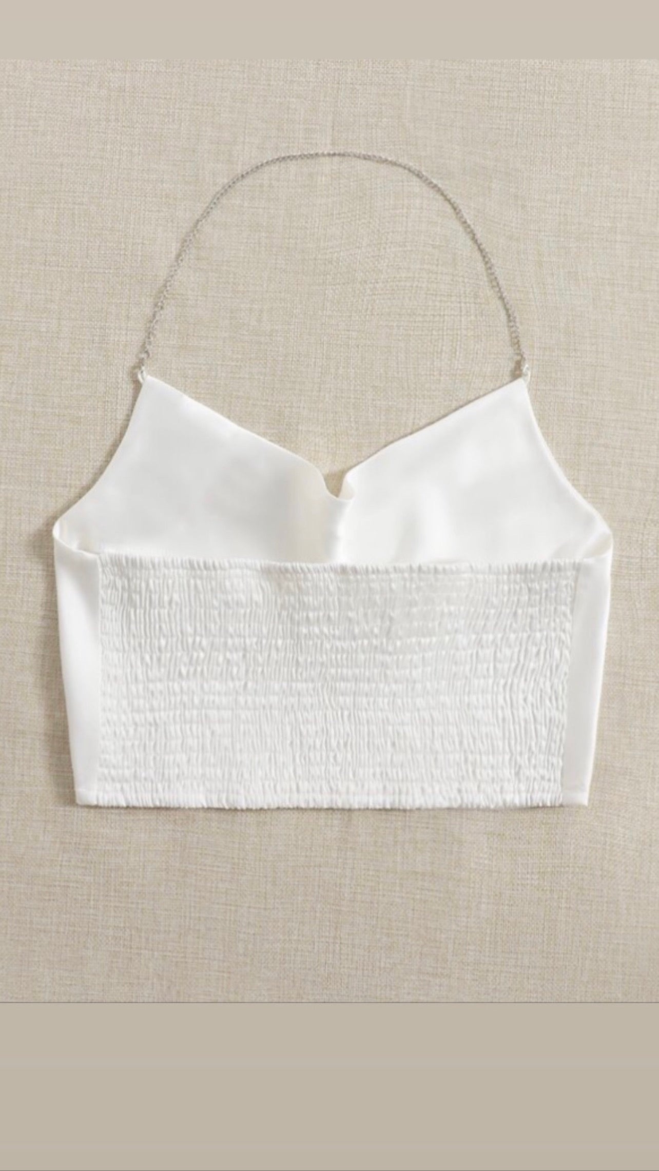 White silk