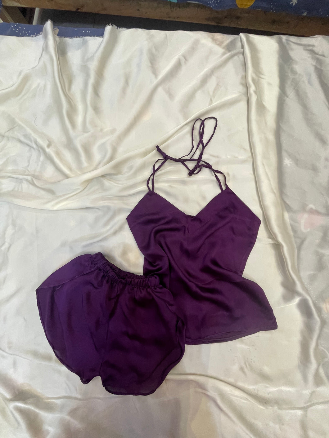 Silk Camisole purple