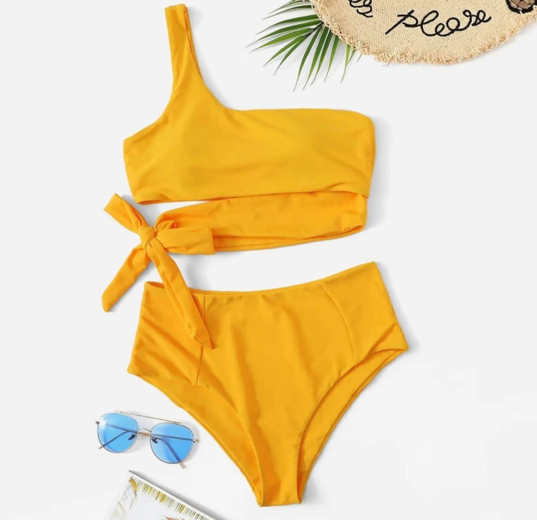 Mustard bikini